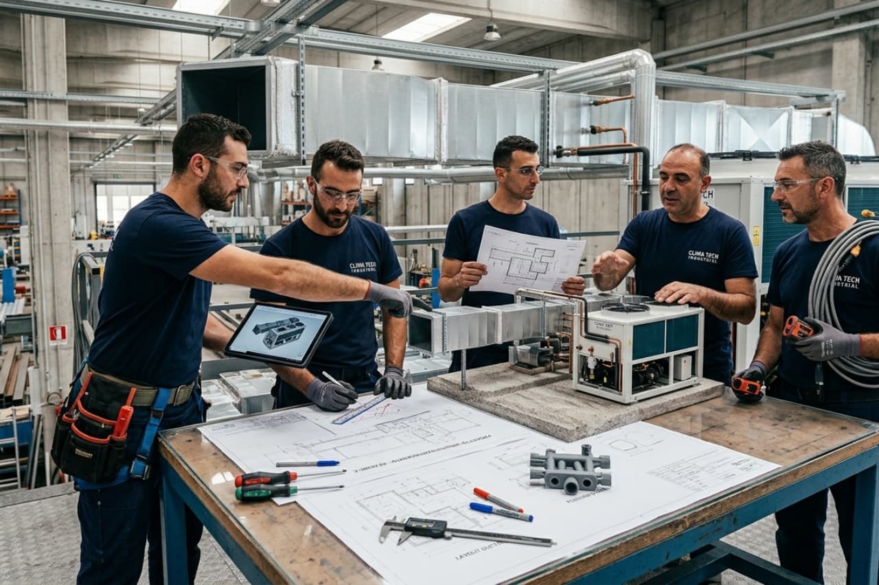 impianti raffrescamento industriale