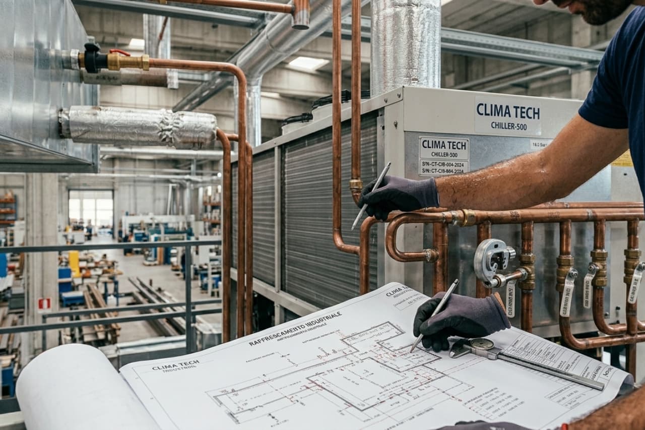 raffrescamento evaporativo industriale