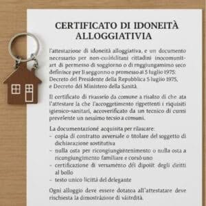 certificato idoneità alloggiativa