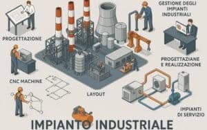 foto di un impianti di tipo industriale